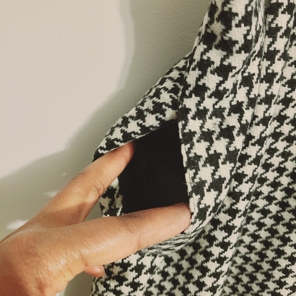 Unbranded | Women's Vintage Houndstooth Printed Pencil Skirt (Size 18) - Picture 6 of 11